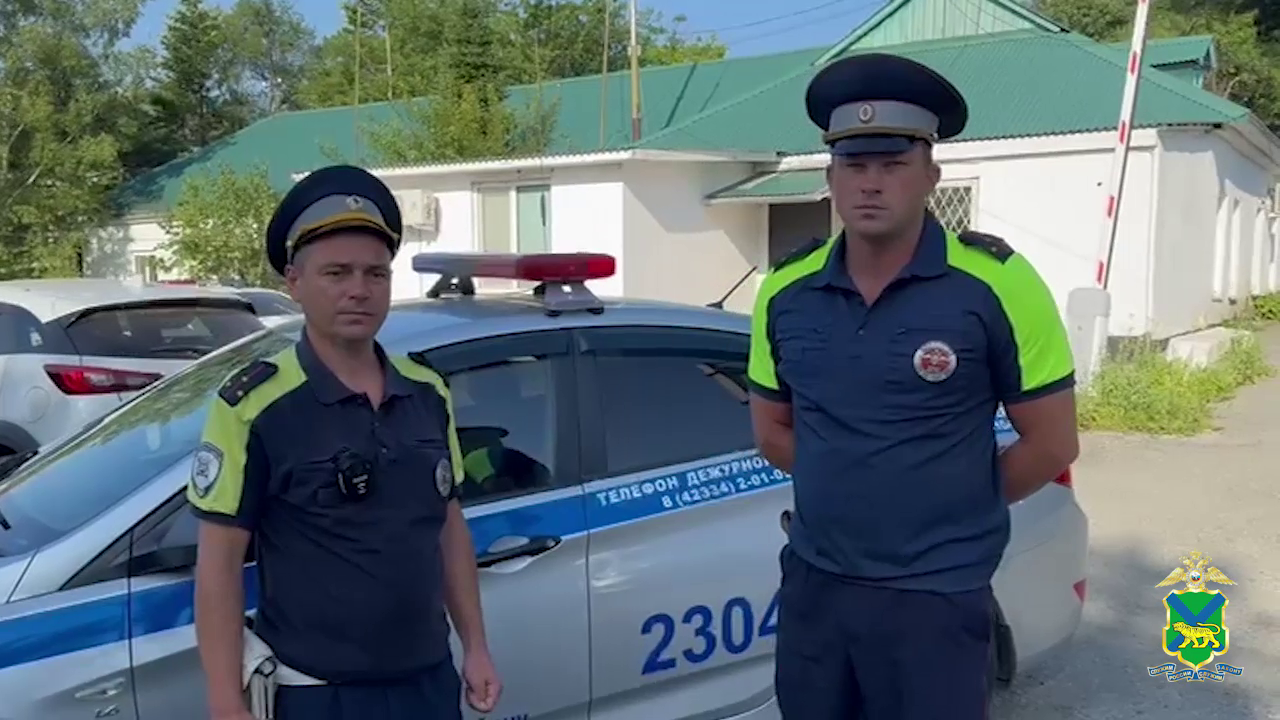 Младенца в тяжелом состоянии помогли доставить в больницу госавтоинспекторы Приморья