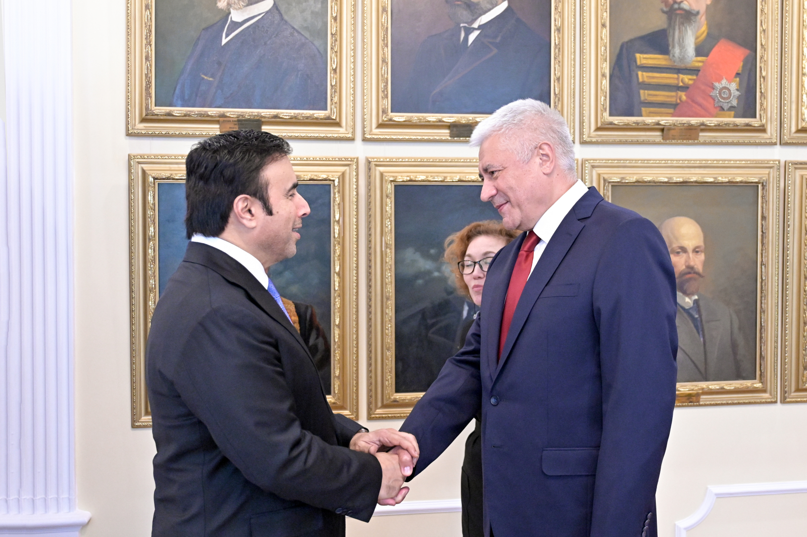 Владимир Колокольцев провел встречу с Президентом Интерпола Ахмедом Насером Аль-Раиси