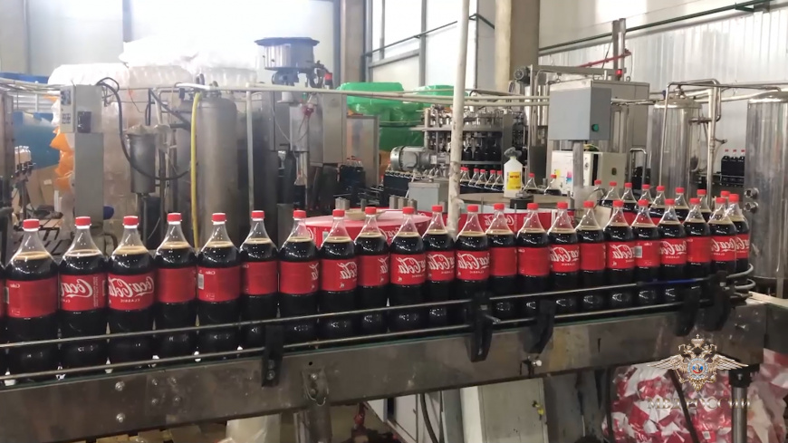 В Подмосковье пресечено производство контрафактных газированных напитков