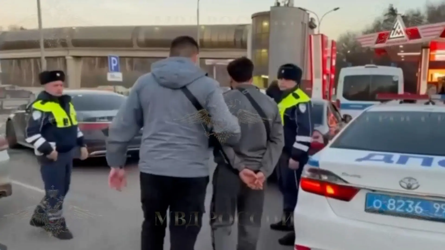 В Подмосковье задержан подозреваемый в применении насилия к сотруднику ГИБДД