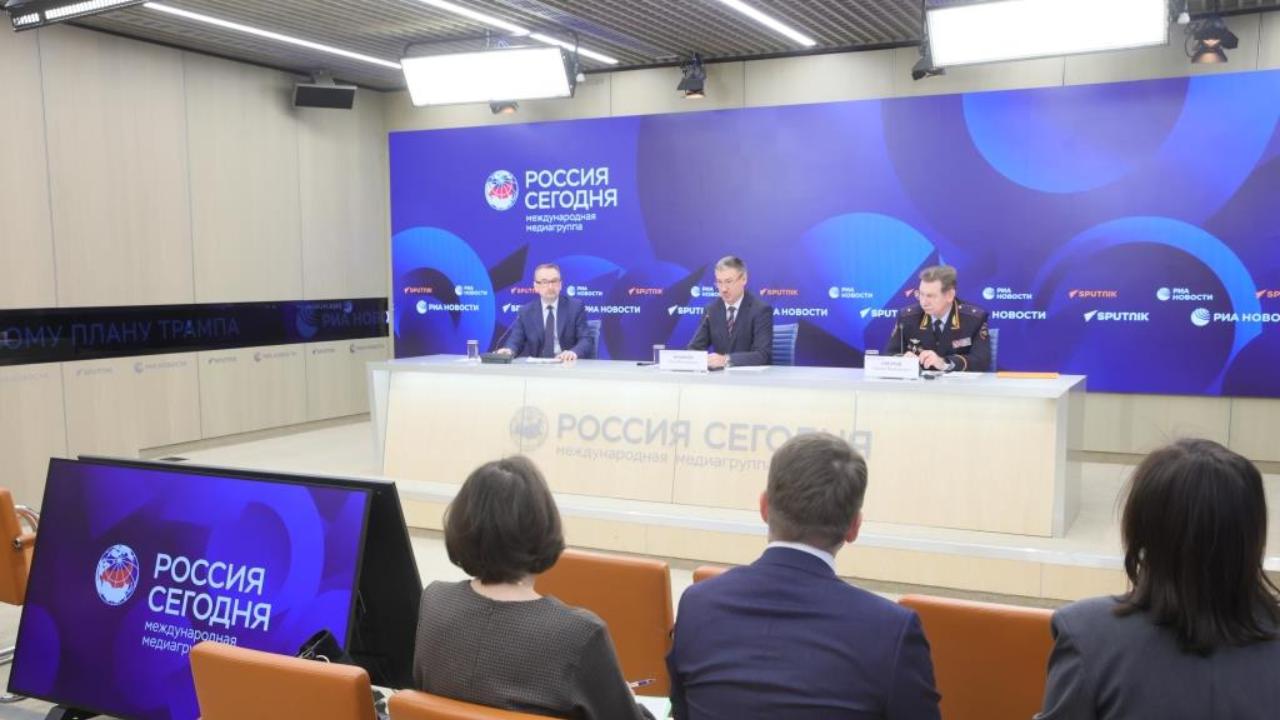 Кирилл Смуров принял участие в пресс-конференции по случаю 35-летия вступления в силу Конвенции ООН по борьбе против незаконного оборота наркотических средств и психотропных веществ