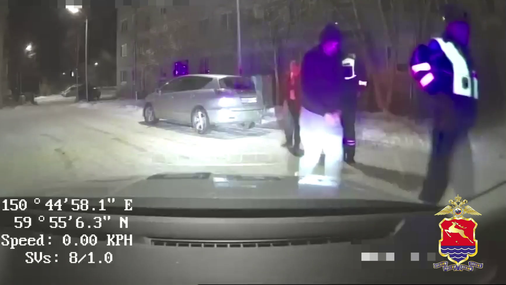 В Магаданской области задержан нетрезвый лихач, совершивший ДТП при попытке скрыться от полиции
