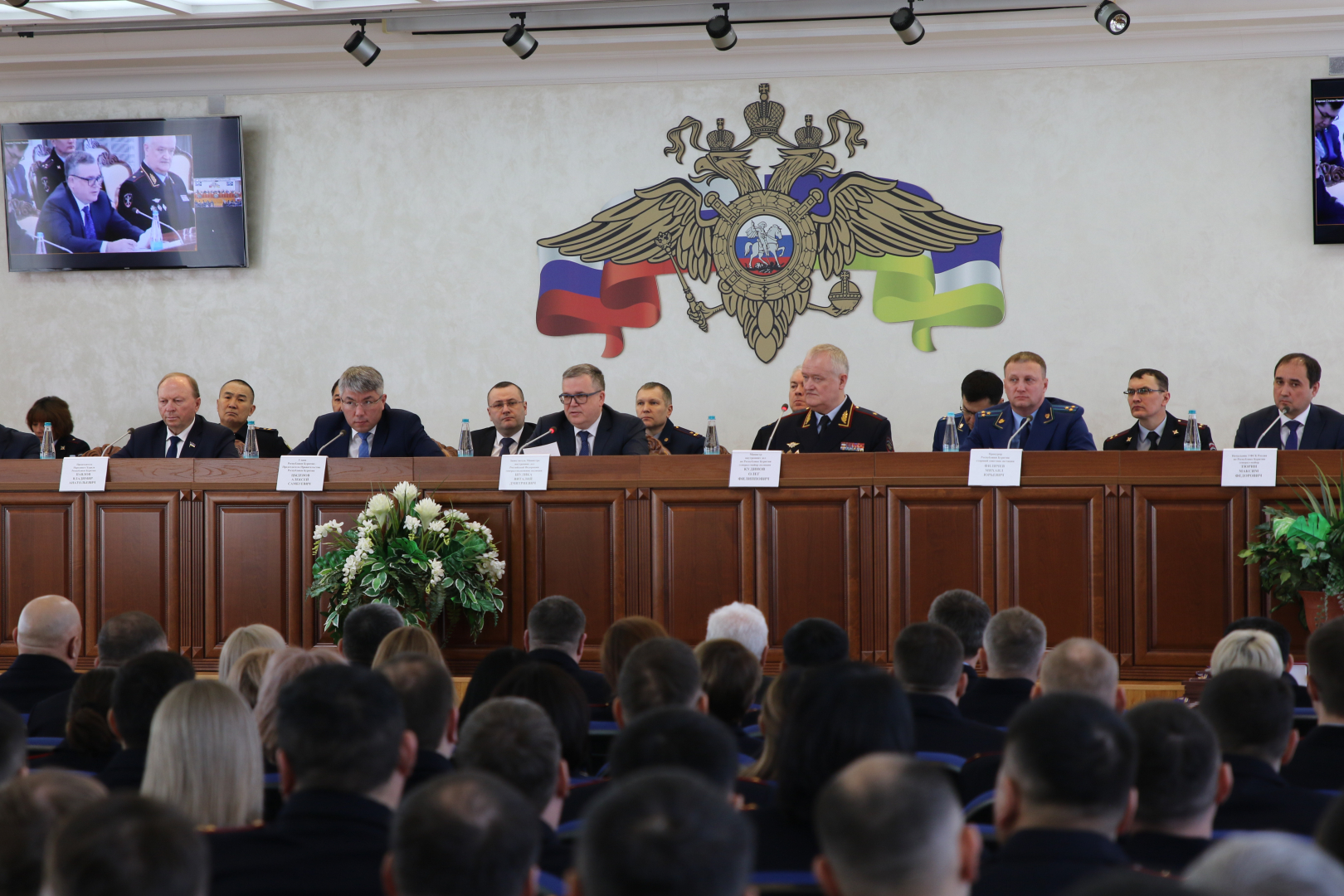 Виталий Шулика принял участие в работе коллегии МВД Бурятии по итогам 2023 года