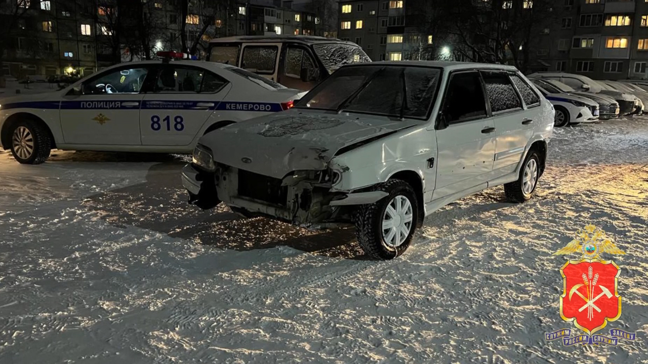 В Кузбассе задержанному полицией лихачу назначен арест на 10 суток и более 43 тысяч рублей штрафов