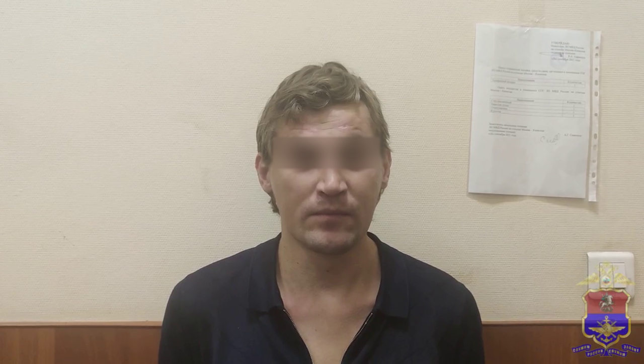 Транспортные полицейские Москвы раскрыли кражу имущества у пассажира электрички