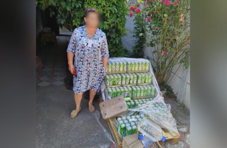 В селе Раденск Херсонской области полицейские изъяли из незаконного оборота более 1600 литров пива