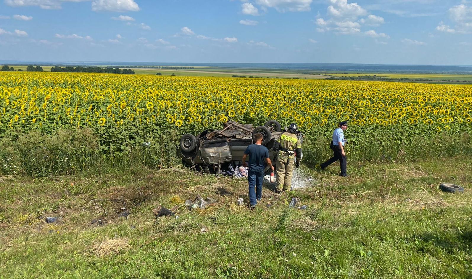 В Пензенской области полицейские выясняют обстоятельства аварии с участием трёх машин