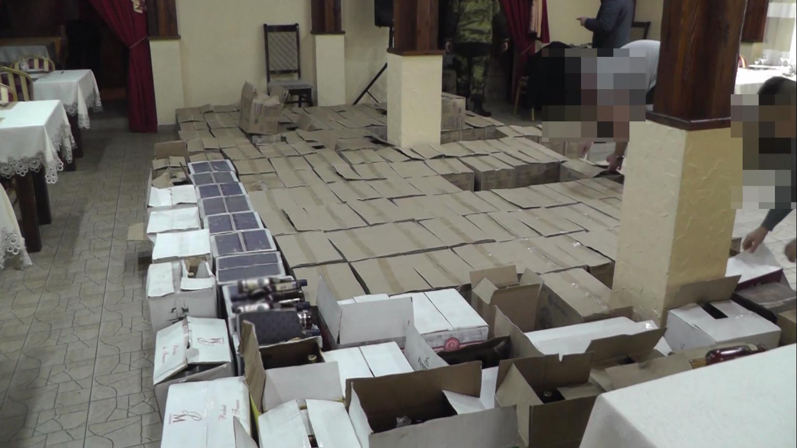 В Иваново пресечена реализация крупной партии контрафактной алкогольной и табачной продукции