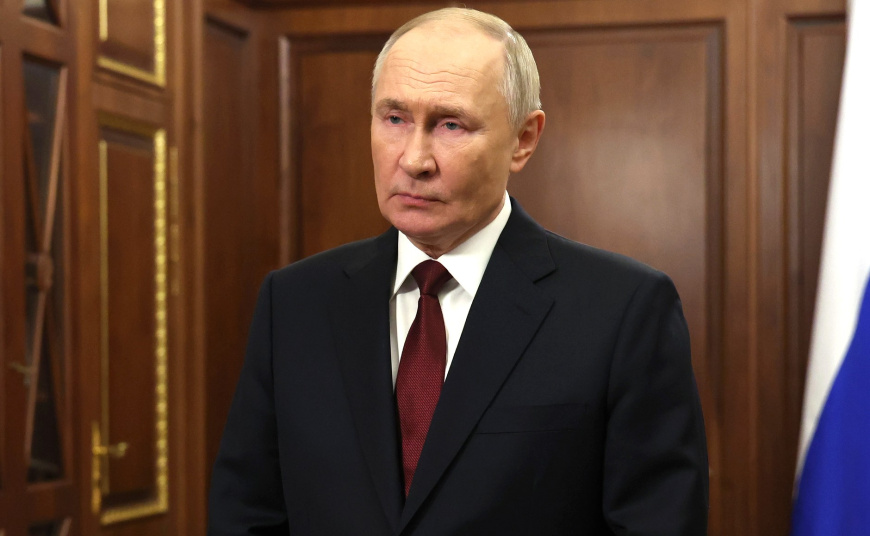 Видеообращение Владимира Путина по случаю Дня сотрудника органов внутренних дел