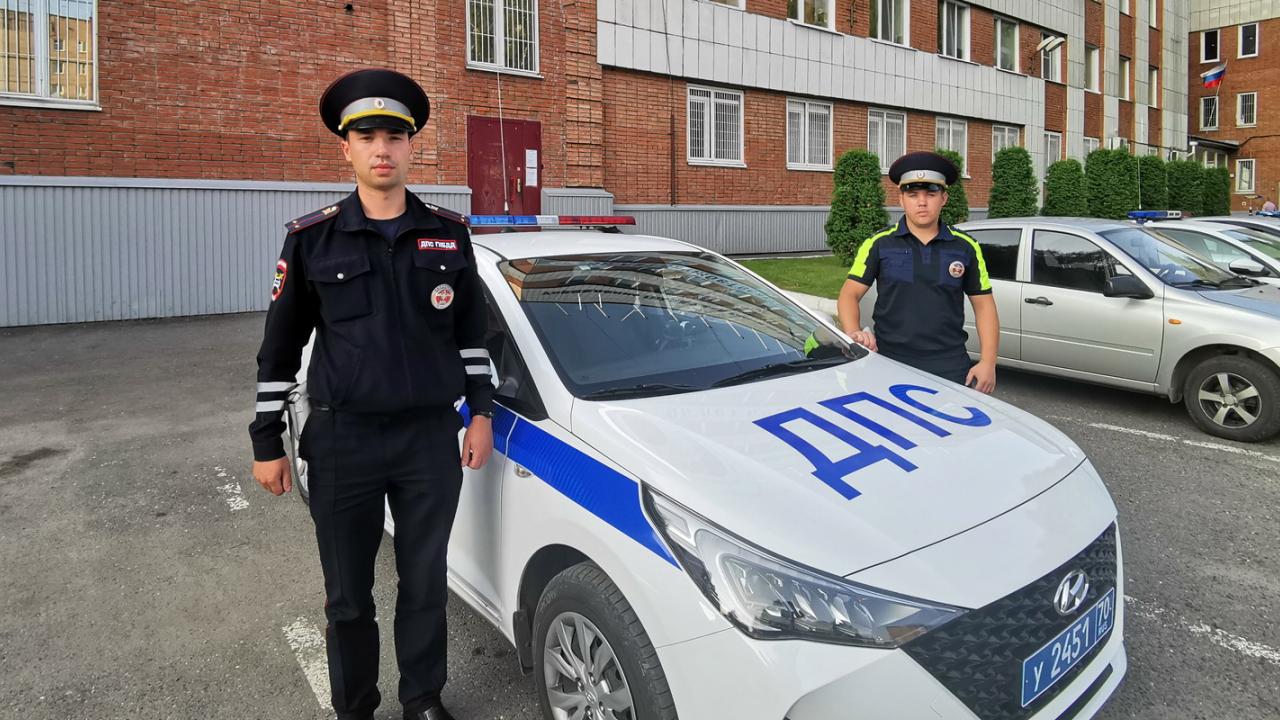 В Томске полицейские оперативно доставили в больницу ребёнка, нуждавшегося в экстренной помощи