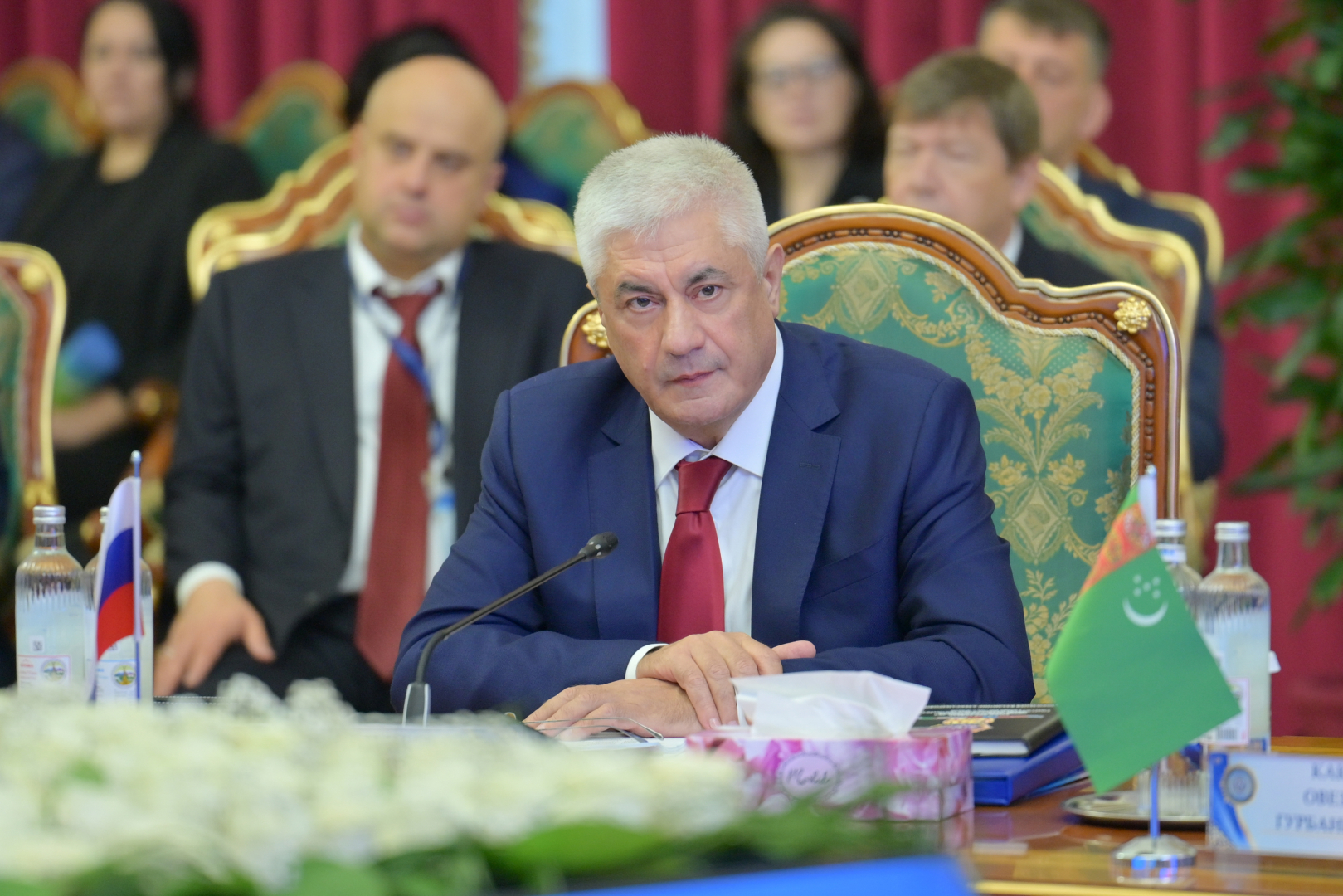 Выступление Владимира Колокольцева на заседании Совета министров внутренних дел государств – участников СНГ