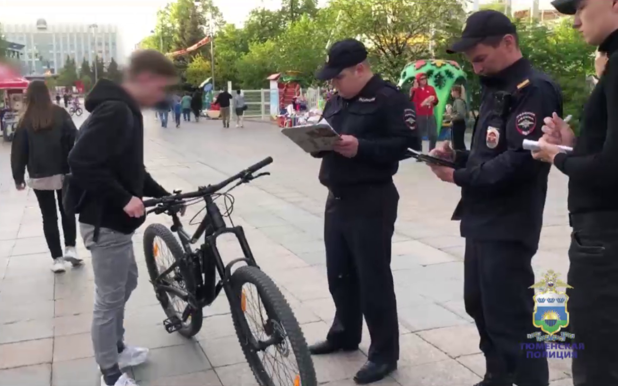 Полиция Тюмени задержала подозреваемого в 19 кражах велосипедов на сумму свыше 200 тысяч рублей