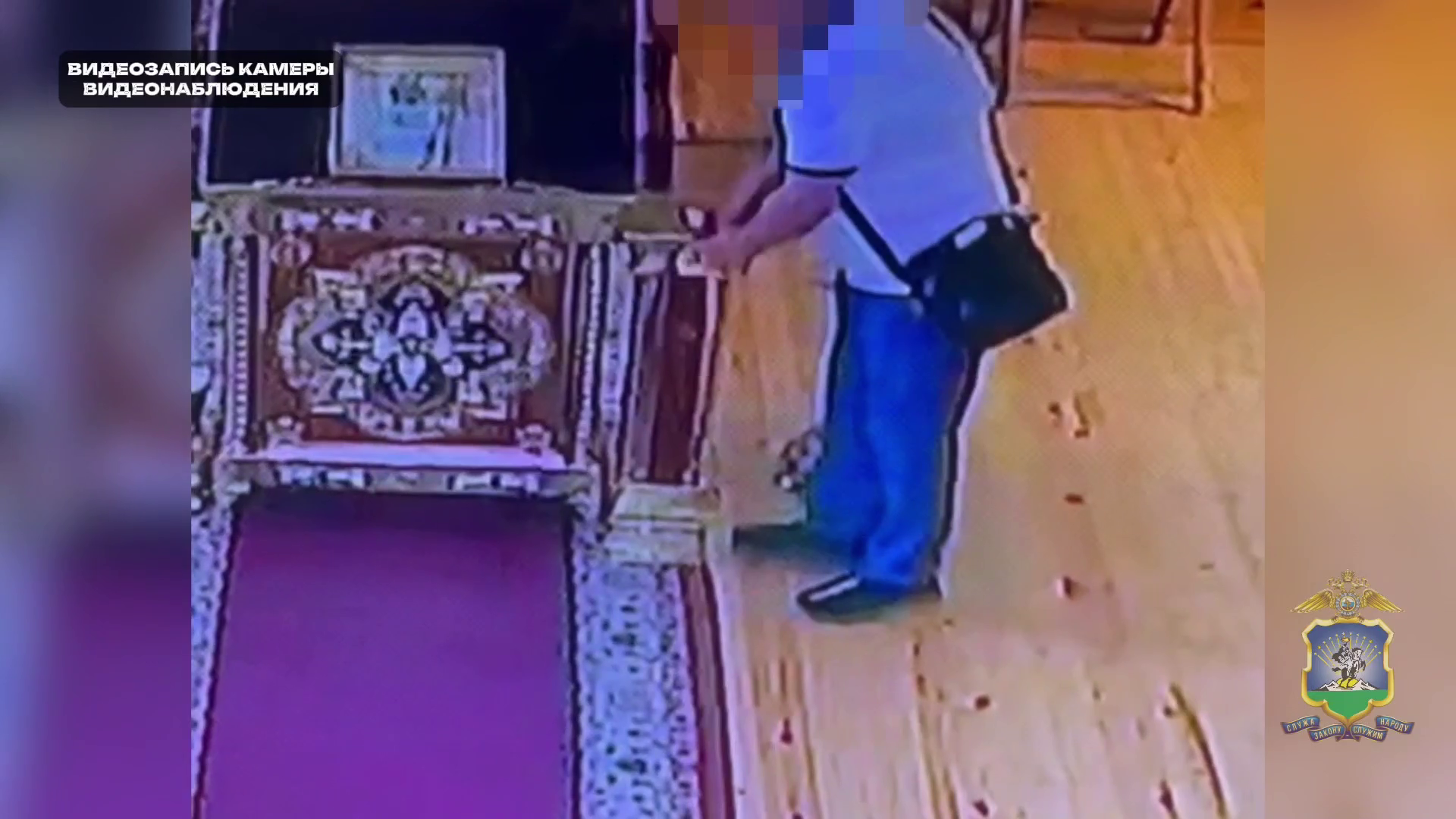 За кражу более 11 тысяч рублей, пожертвованных храму в Майкопе, полиция задержала жителя Краснодара