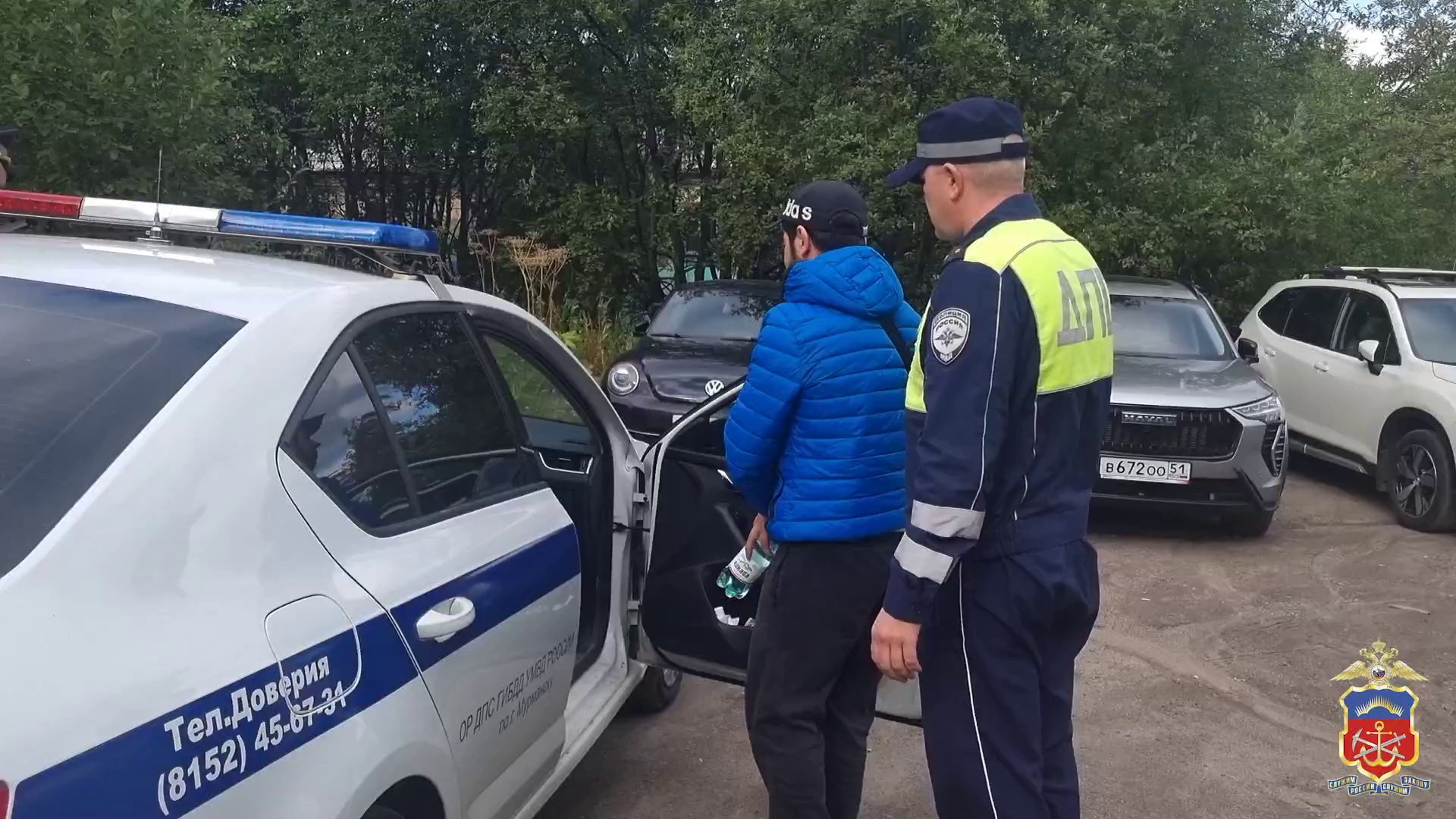 Полиция Мурманска выявила водителя маршрутки, лишённого права управления транспортом за ДТП
