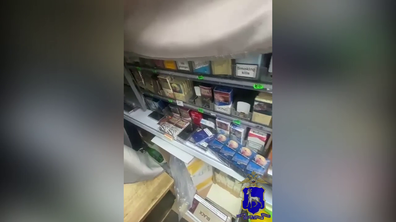 Свыше 10 600 пачек безакцизных сигарет изъяла полиция из павильона по продаже конфет в Тольятти