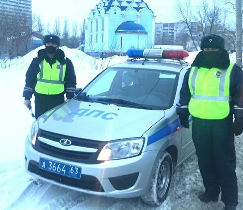 В Самаре полицейские помогли оперативно доставить беременную женщину в больницу