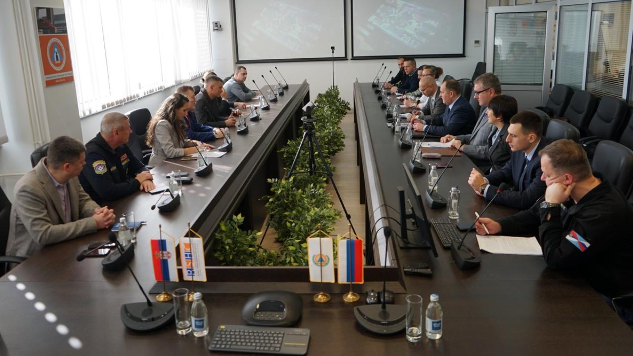 Делегация МВД России посетила Республику Сербия