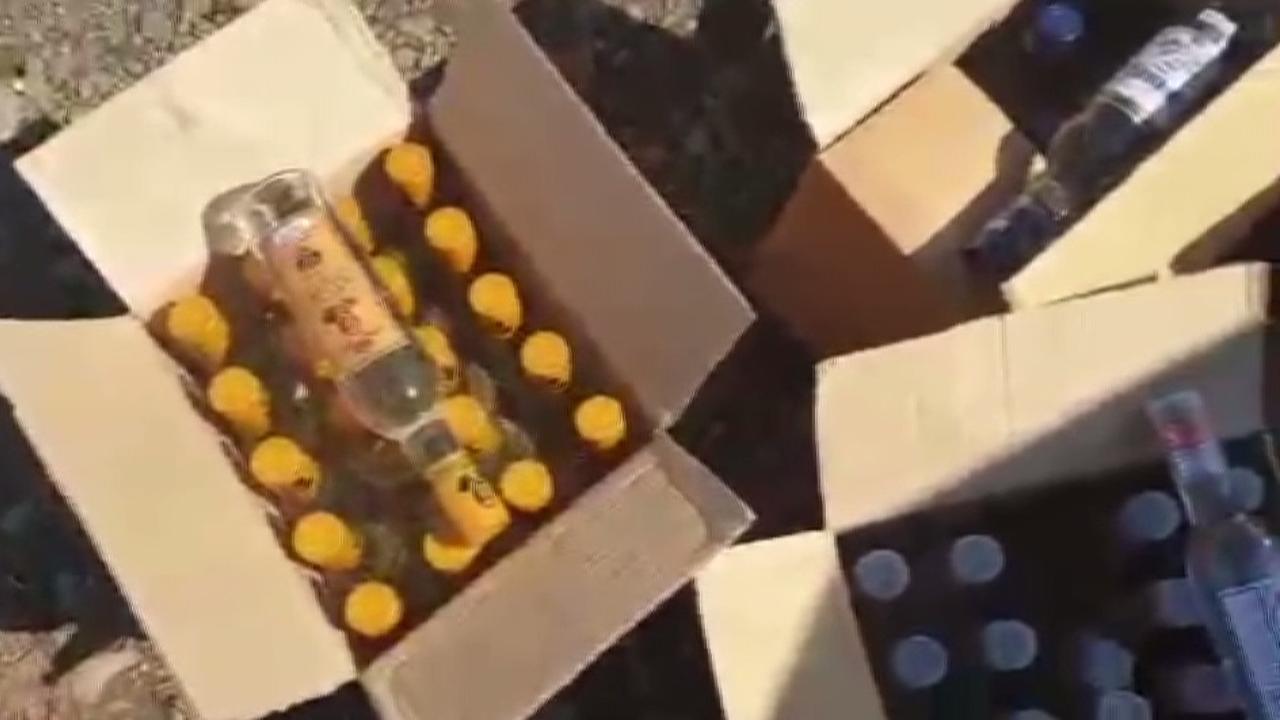 Полицией Хакасии пресечена реализация немаркированной алкогольной продукции и спирта