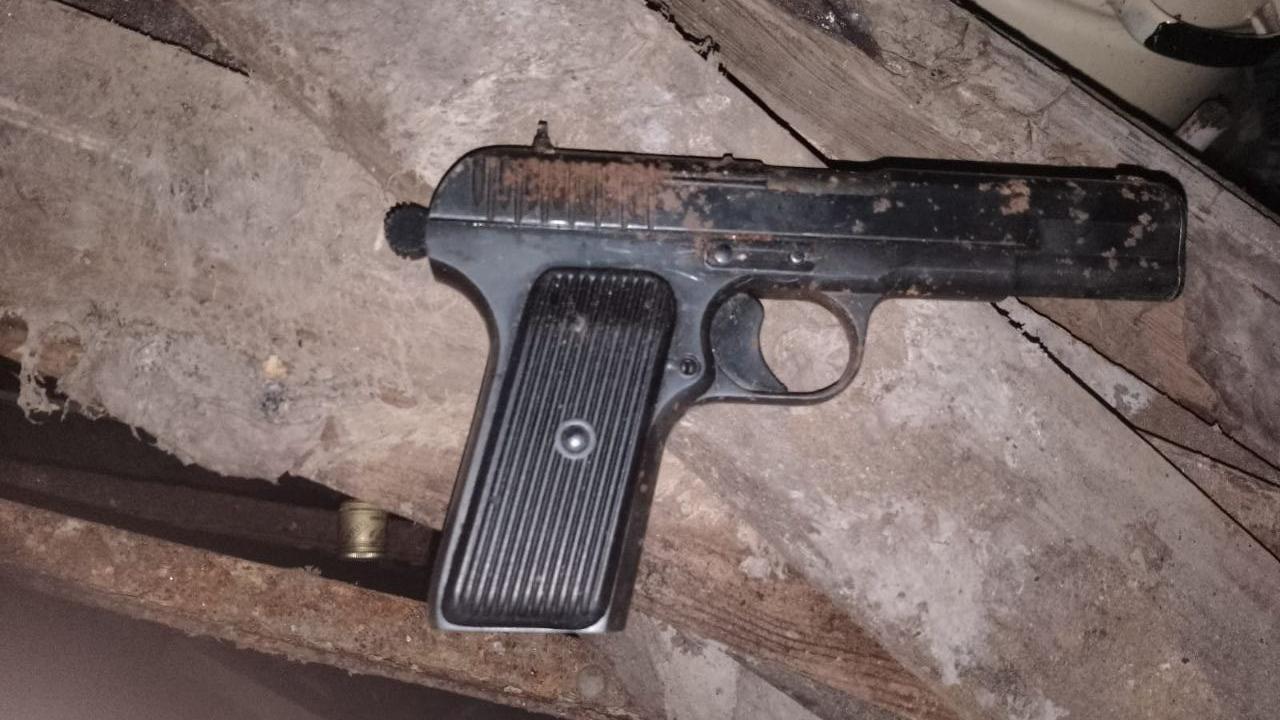 В Челябинской области недалеко от посёлка Дальняя Дача полицейскими обнаружен оружейный арсенал