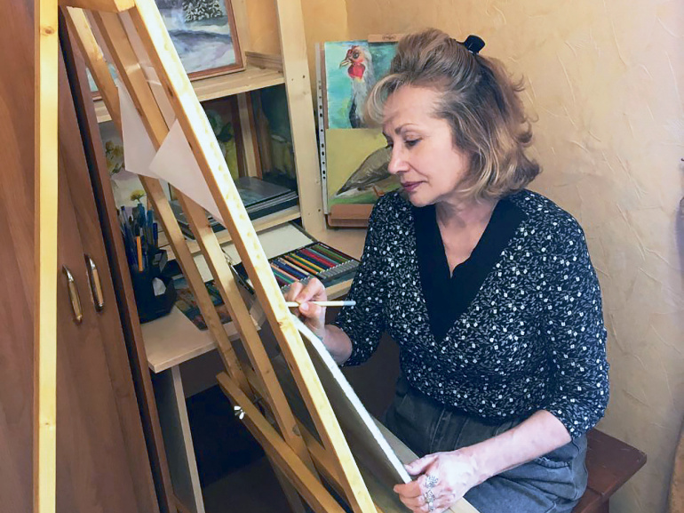 Рисуя счастье и тепло