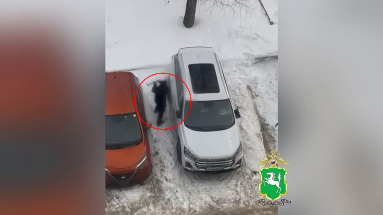 Томич, гвоздодёром повредивший дорогостоящий кроссовер, стал фигурантом уголовного дела
