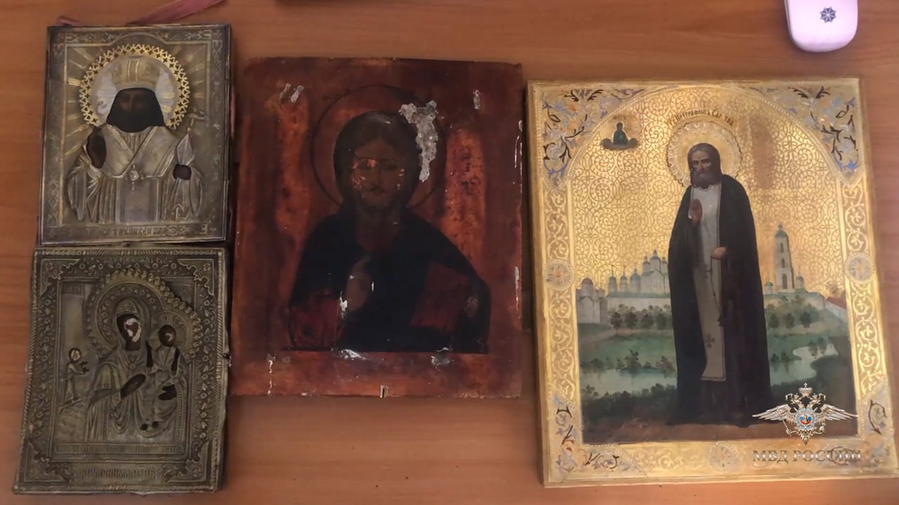 Ирина Волк: В Московской области сотрудники полиции задержали подозреваемого в серии краж икон