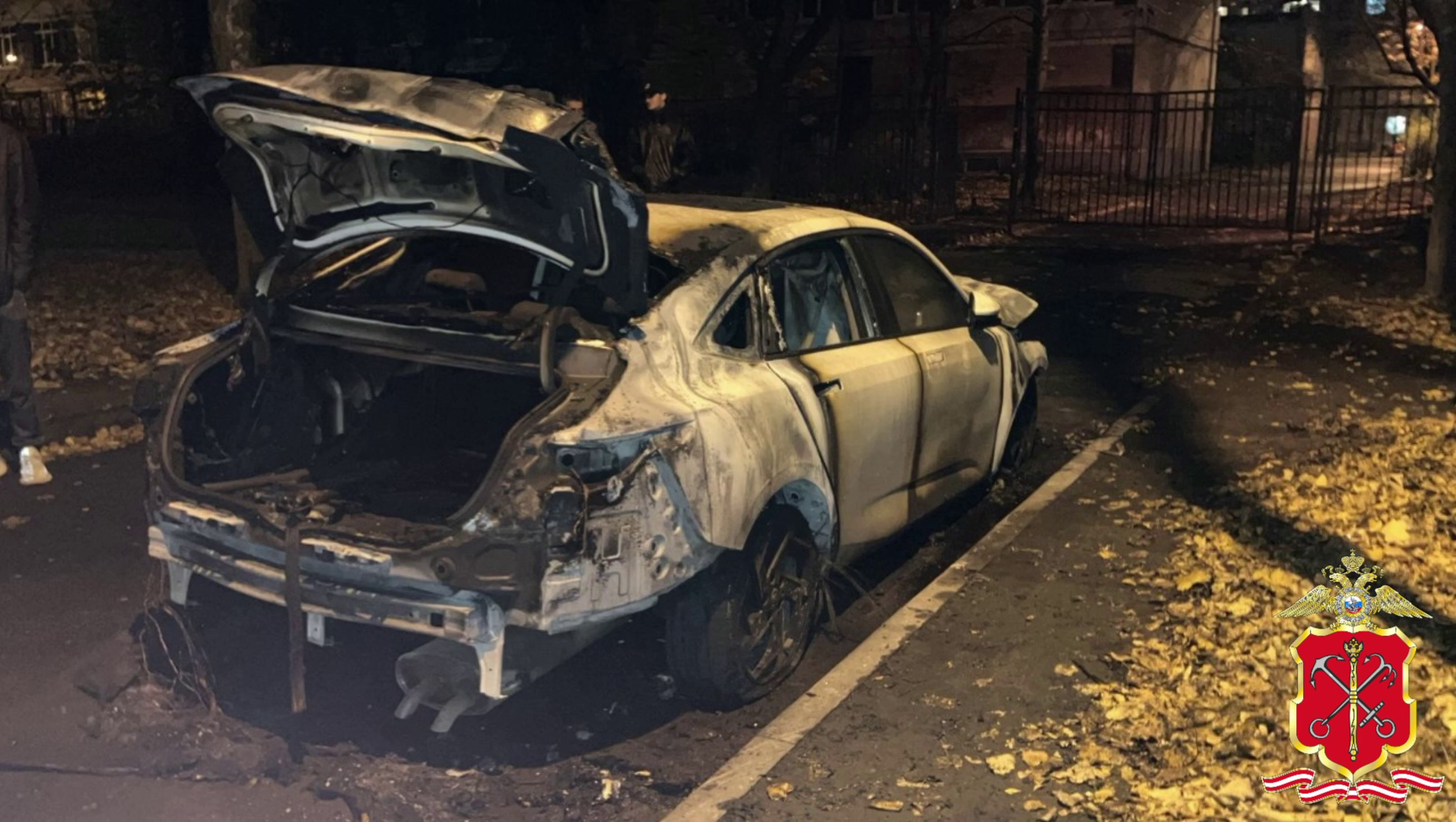 Полиция Санкт-Петербурга задержала подозреваемого в поджоге нескольких машин в Калининском районе