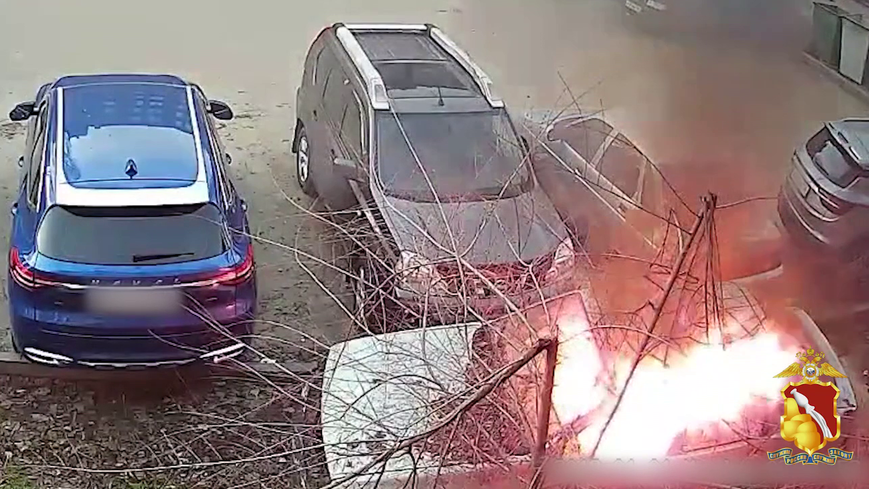 Задержан подозреваемый в поджоге авто в Воронеже, в результате которого были повреждены ещё три машины