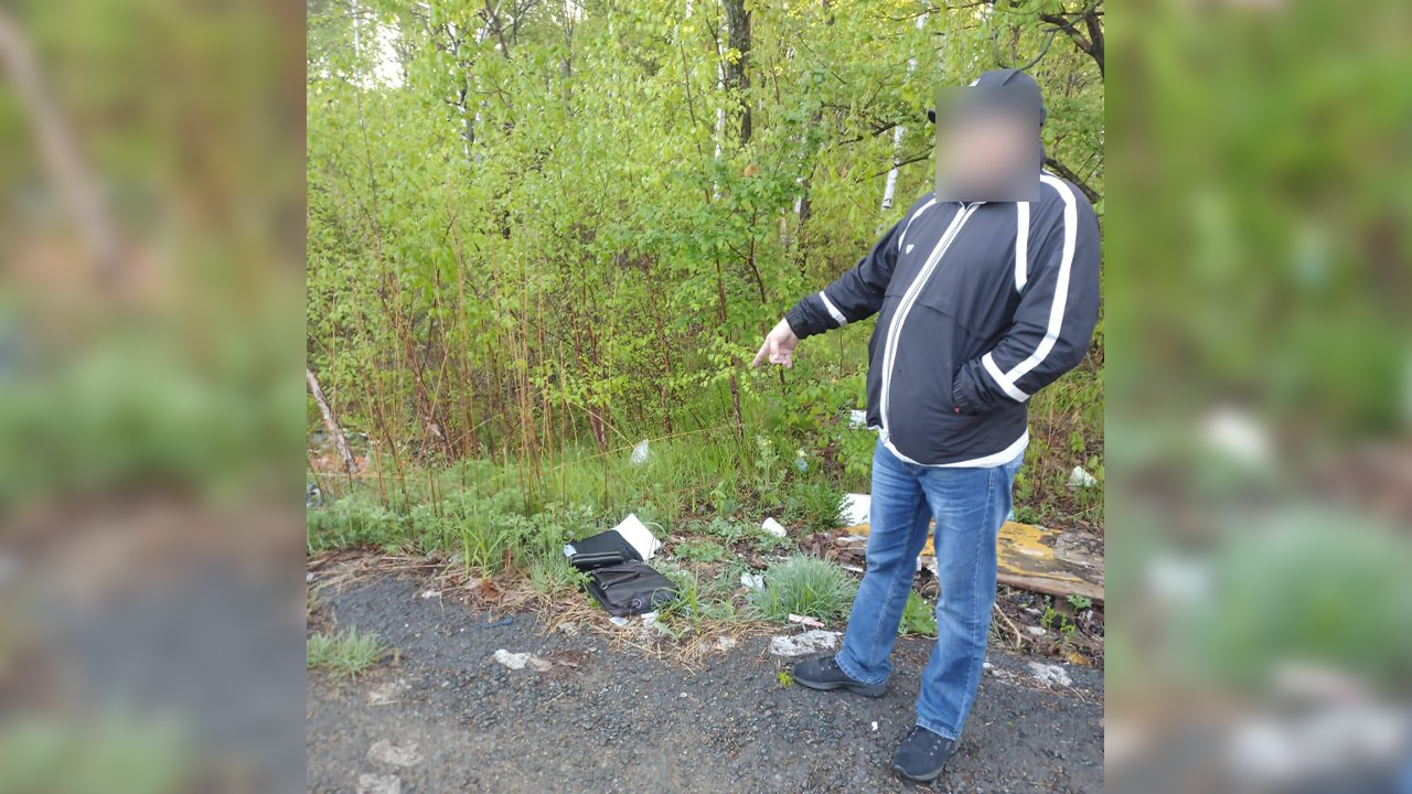 Хабаровские полицейские задержали подозреваемого в краже 1 млн рублей у приезжего из Краснодарского края