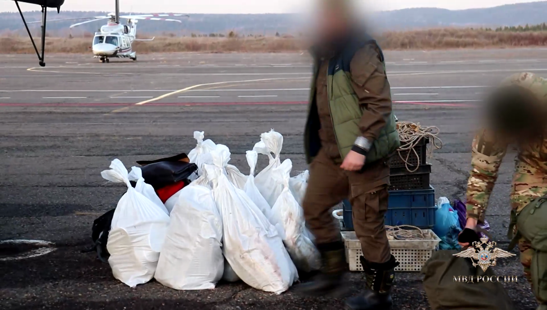 Ирина Волк: В Красноярском крае сотрудники транспортной полиции изъяли из незаконного оборота более 300 экземпляров краснокнижной стерляди и свыше 15 кг черной икры