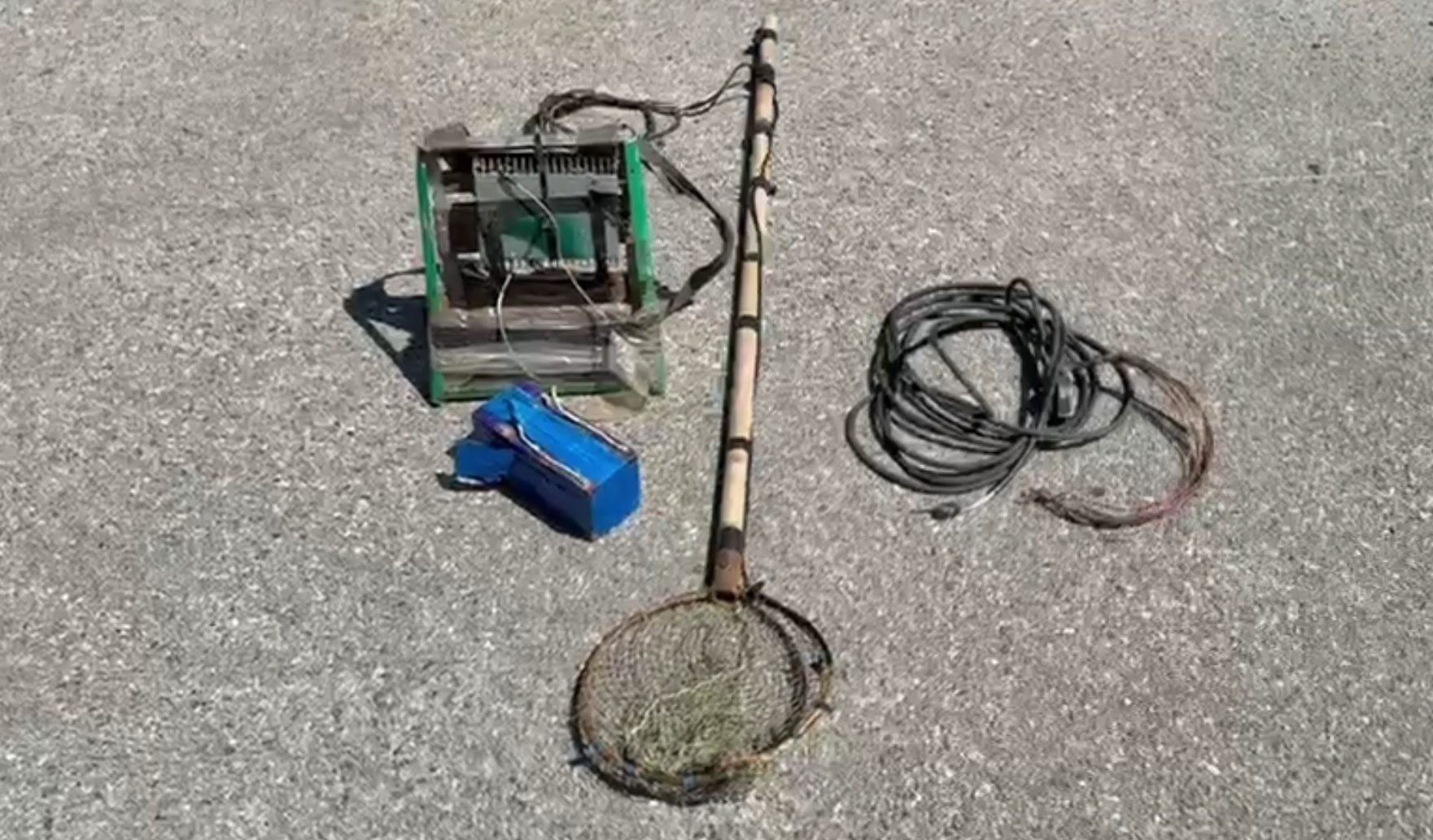 Браконьеры, глушившие рыбу электрическим током, пойманы с поличным полицией Кабардино-Балкарии