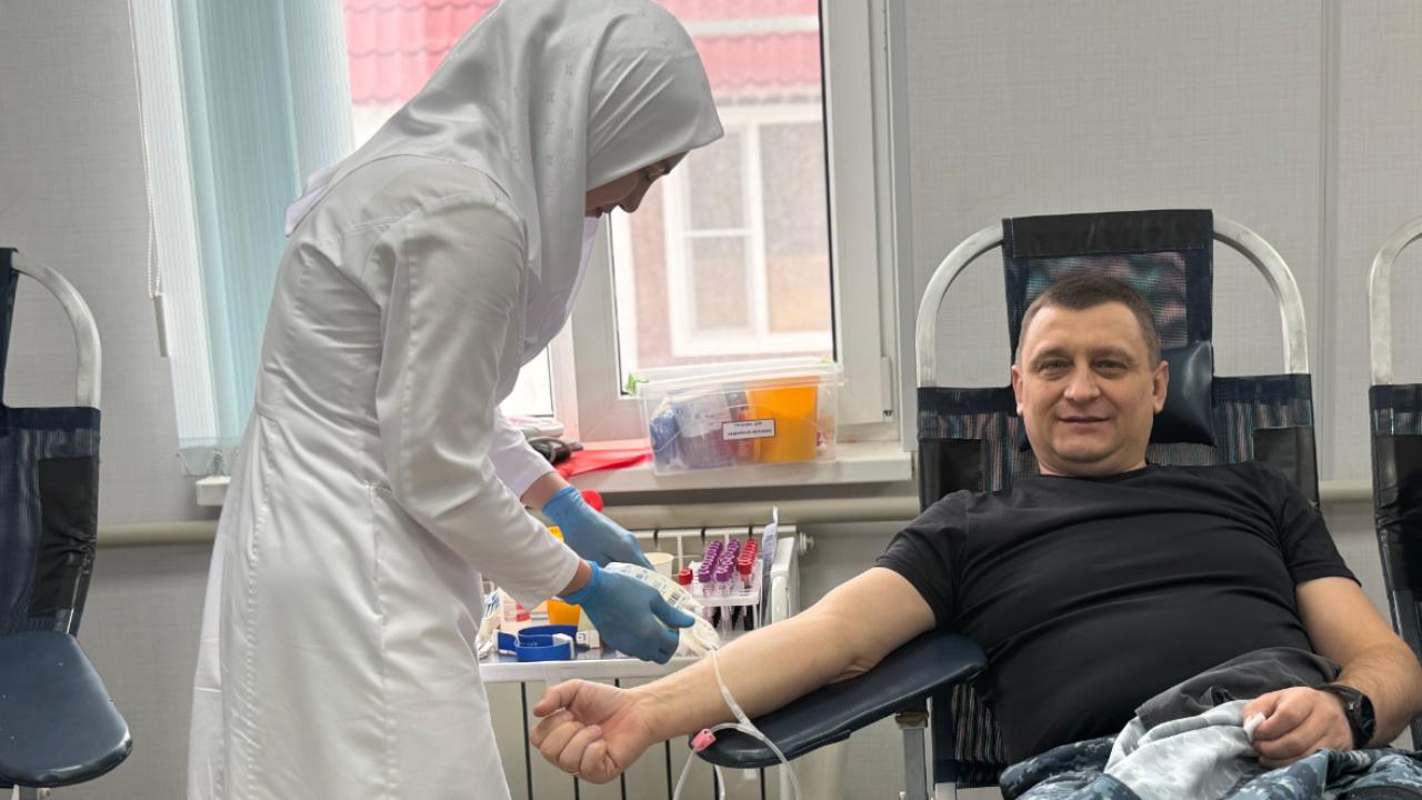 Полицейские Северо-Кавказского региона приняли участие в акции «Код донора. Защитники Отечества»