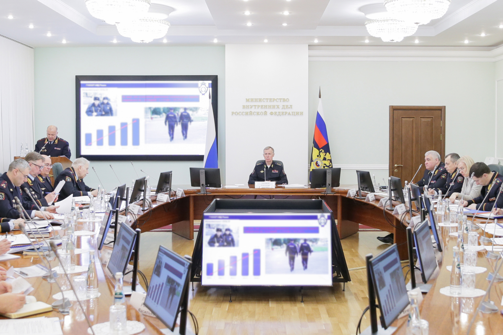 Александр Горовой подвел итоги работы ГУОООП МВД России за 2024 год