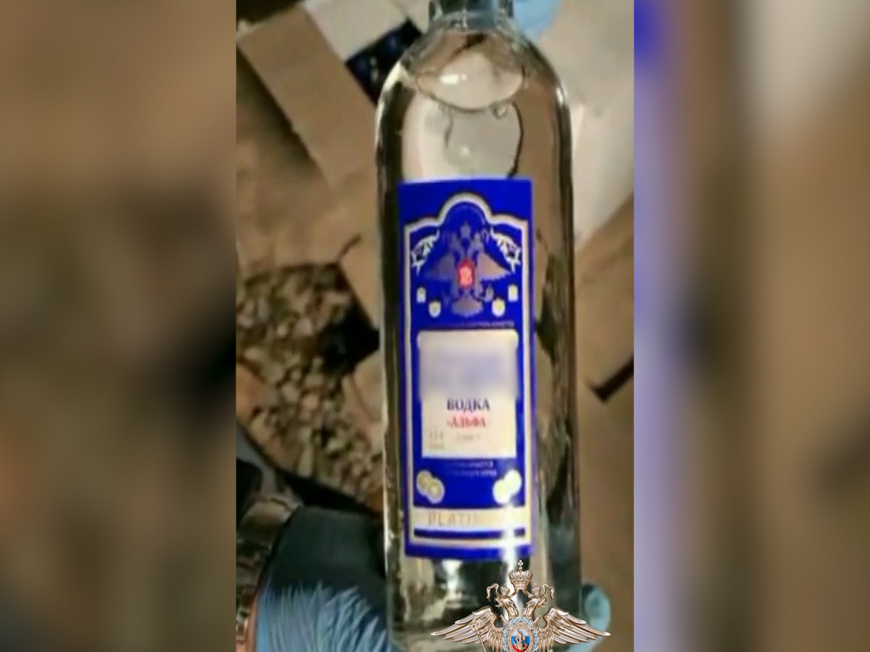 В поддельных алкогольных напитках нашли растворитель в составе
