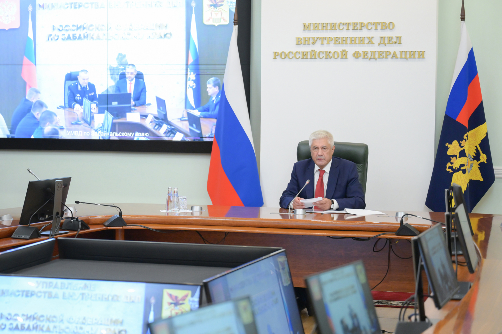 Владимир Колокольцев представил нового руководителя УМВД России по Забайкальскому краю