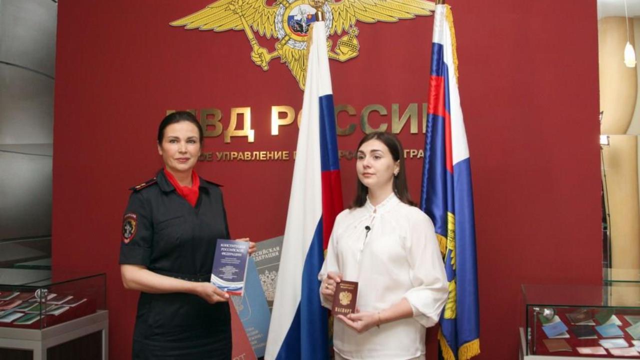 Екатерина Дмитриева принята в российское гражданство