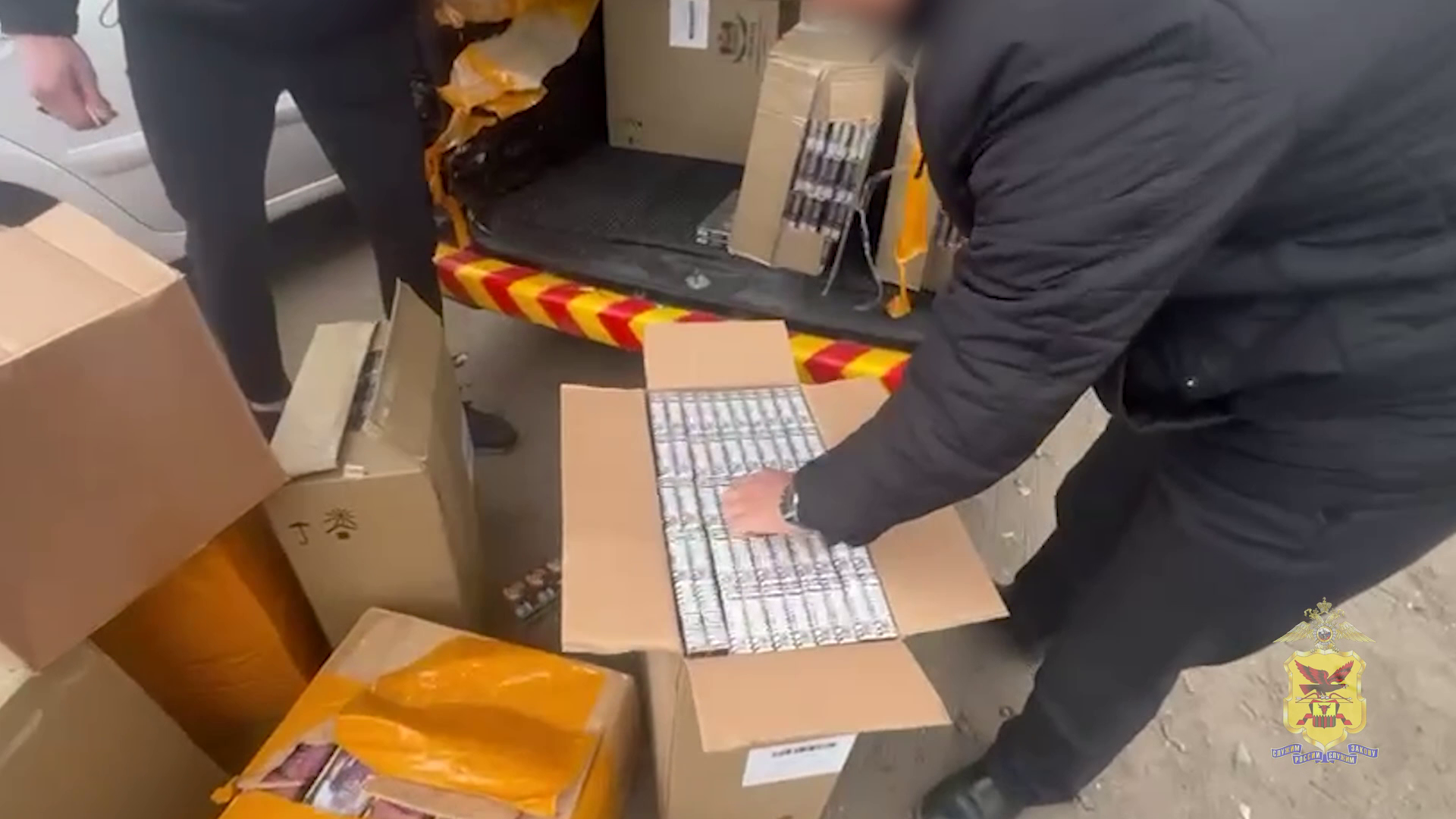В Забайкальском крае полицейские пресекли продажу нелегальных сигарет на сумму более миллиона рублей