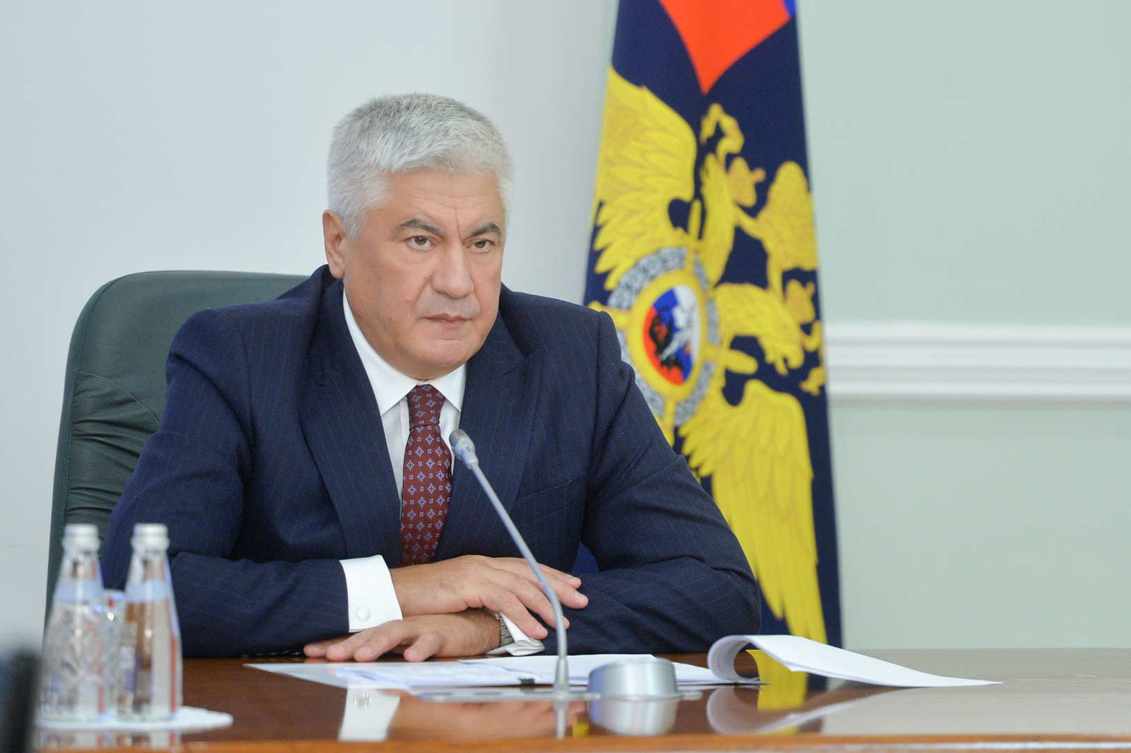 Владимир Колокольцев представил своего заместителя Александра Кравченко и новых руководителей двух территориальных органов МВД России