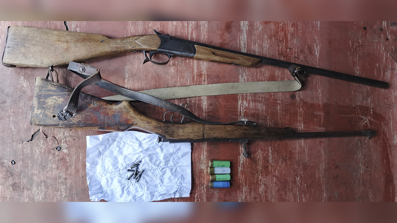 В Красноярском крае правоохранители уличили местного жителя в незаконном хранении оружия