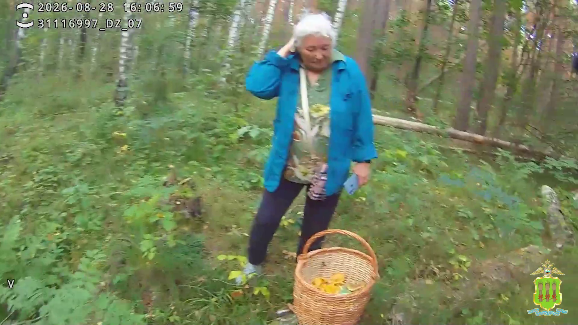 В Пензе сотрудники полиции оперативно отыскали заблудившуюся в лесу 80-летнюю женщину