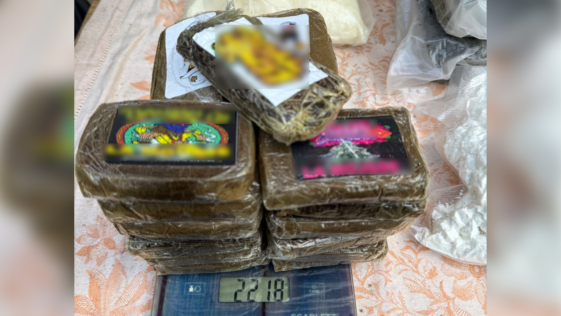 Почти 8,5 кг наркотиков, в том числе клефедрон, изъяла полиция Санкт-Петербурга у наркосбытчика