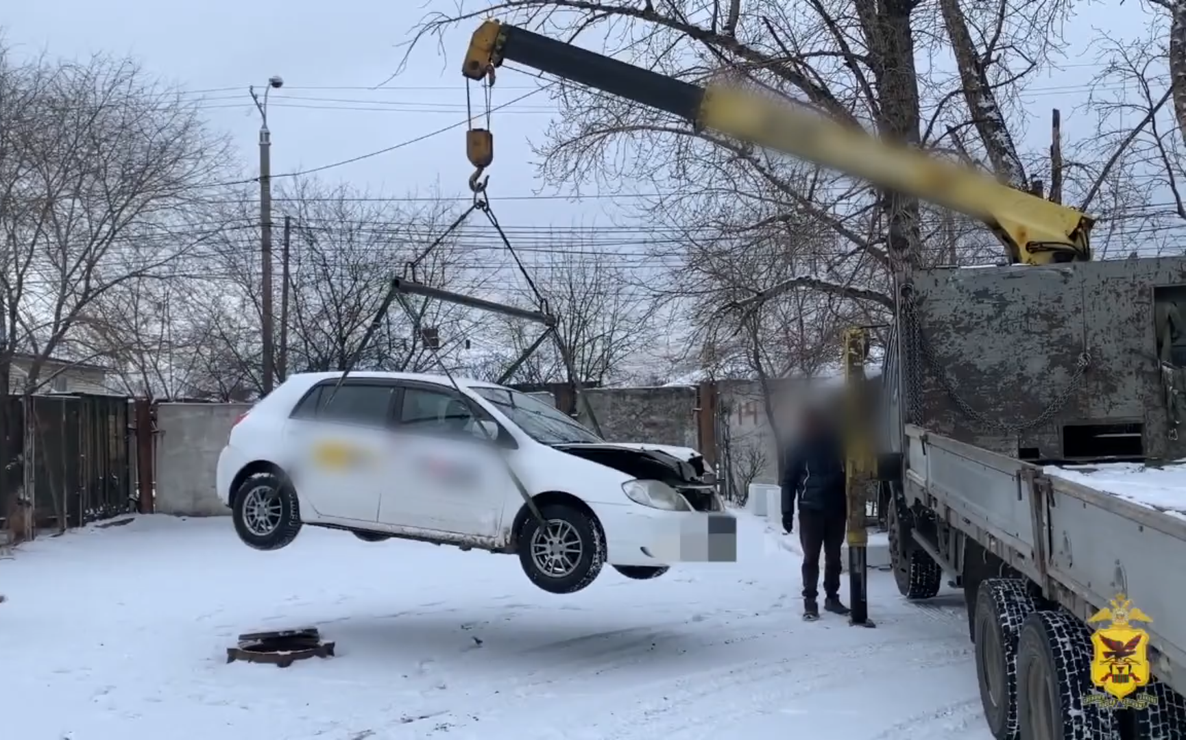 Полицией Читы задержаны налётчики на водителя такси, угнавшие его машину и попавшие на ней в ДТП