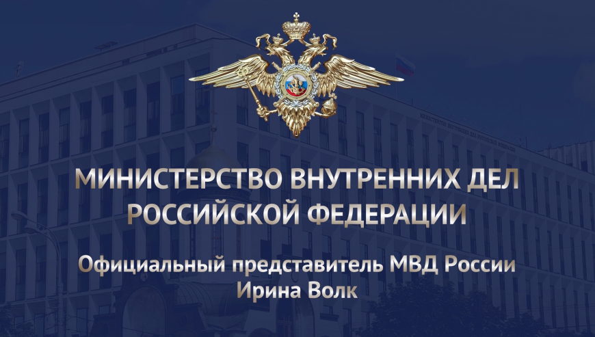 Ирина Волк: МВД России предупреждает
