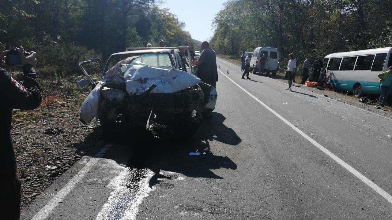 В Приморье проводится проверка по факту аварии с автобусом, в которой погибла женщина