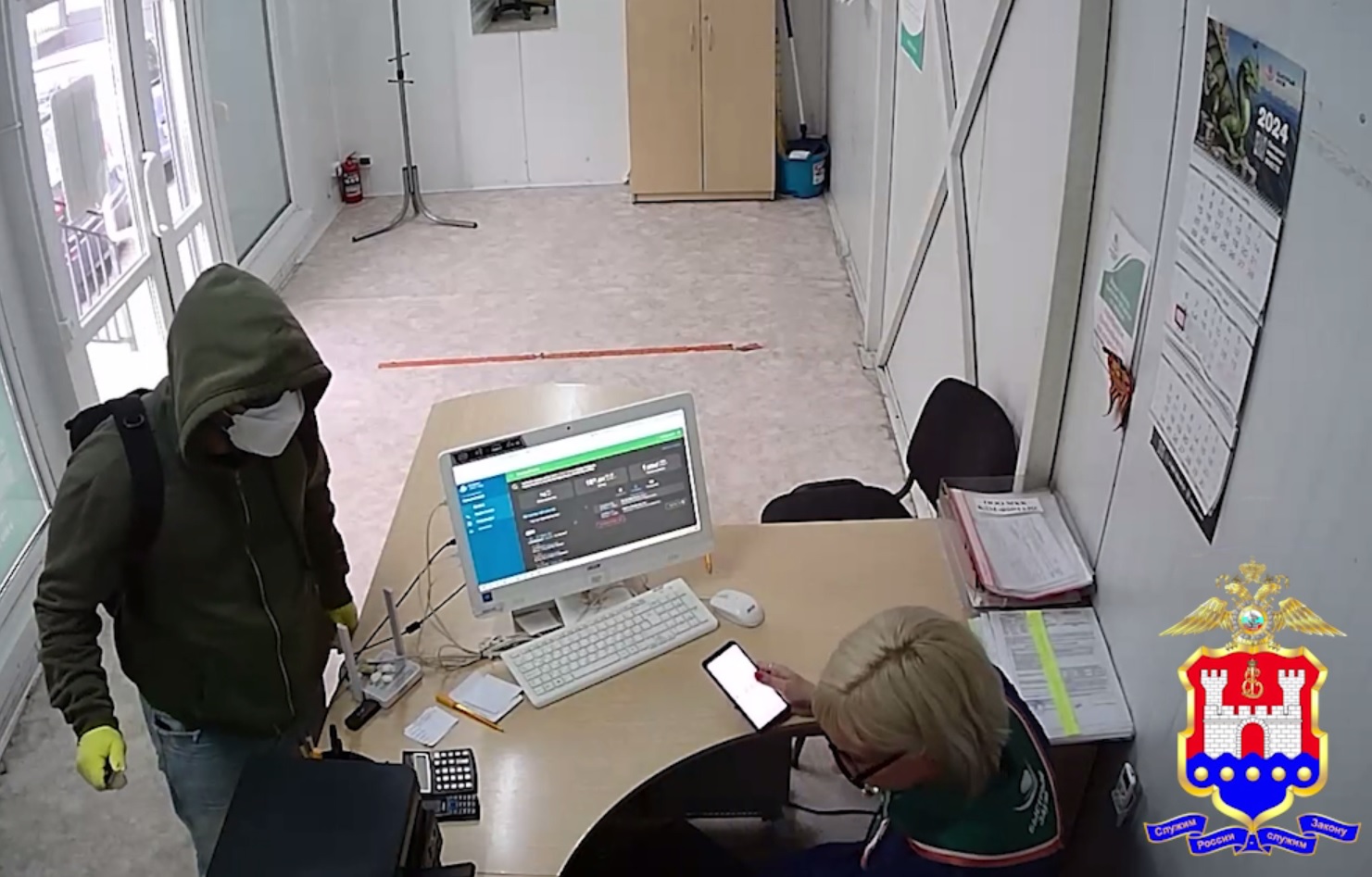 В Калининграде полицейские раскрыли разбойное нападение на офис микрофинансовой организации