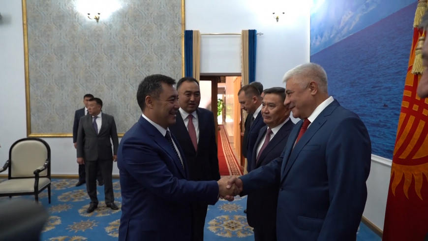 Владимир Колокольцев принял участие во встрече с Президентом Киргизской Республики