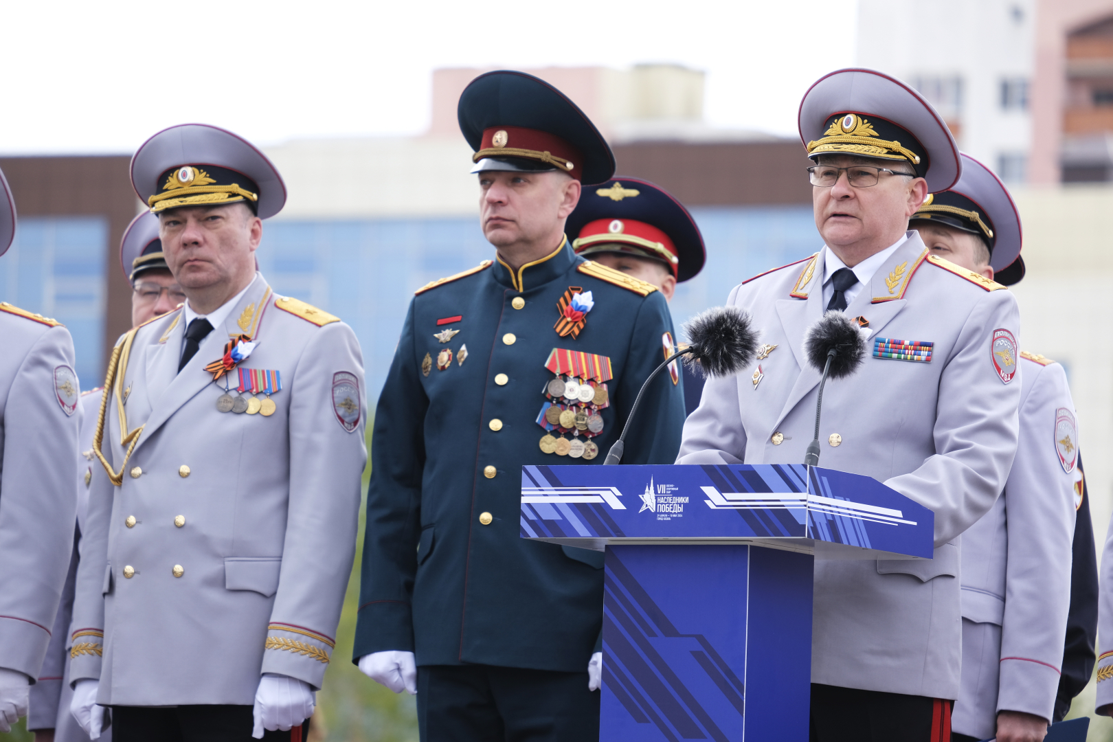 Андрей Ларионов принял участие в закрытии седьмого Военно-спортивного сбора «Наследники Победы»