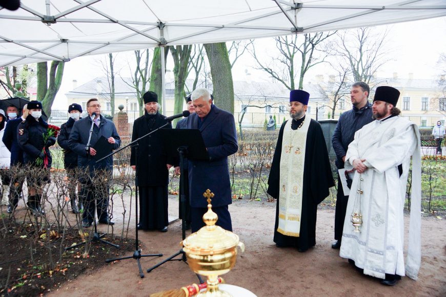 Владимир Колокольцев открыл мемориал, посвященный пяти министрам внутренних дел Российской империи
