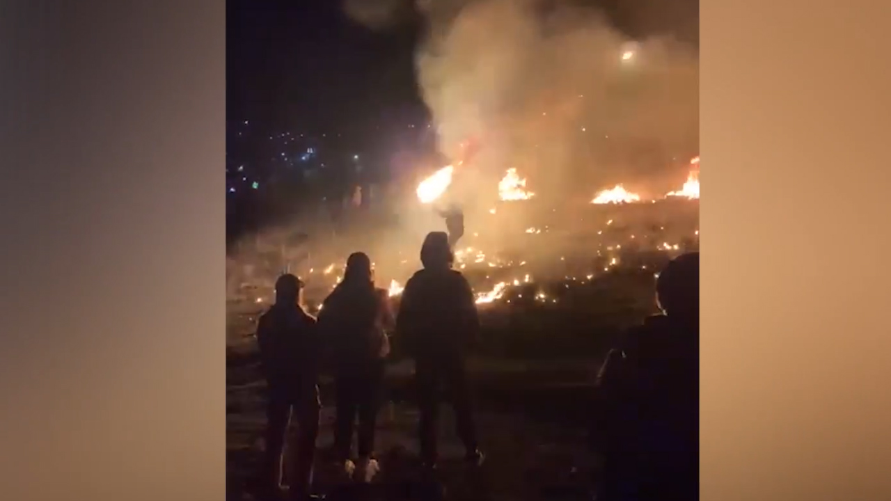 Челябинскими полицейскими установлен мужчина, от действий которого пострадала зрительница файер-шоу