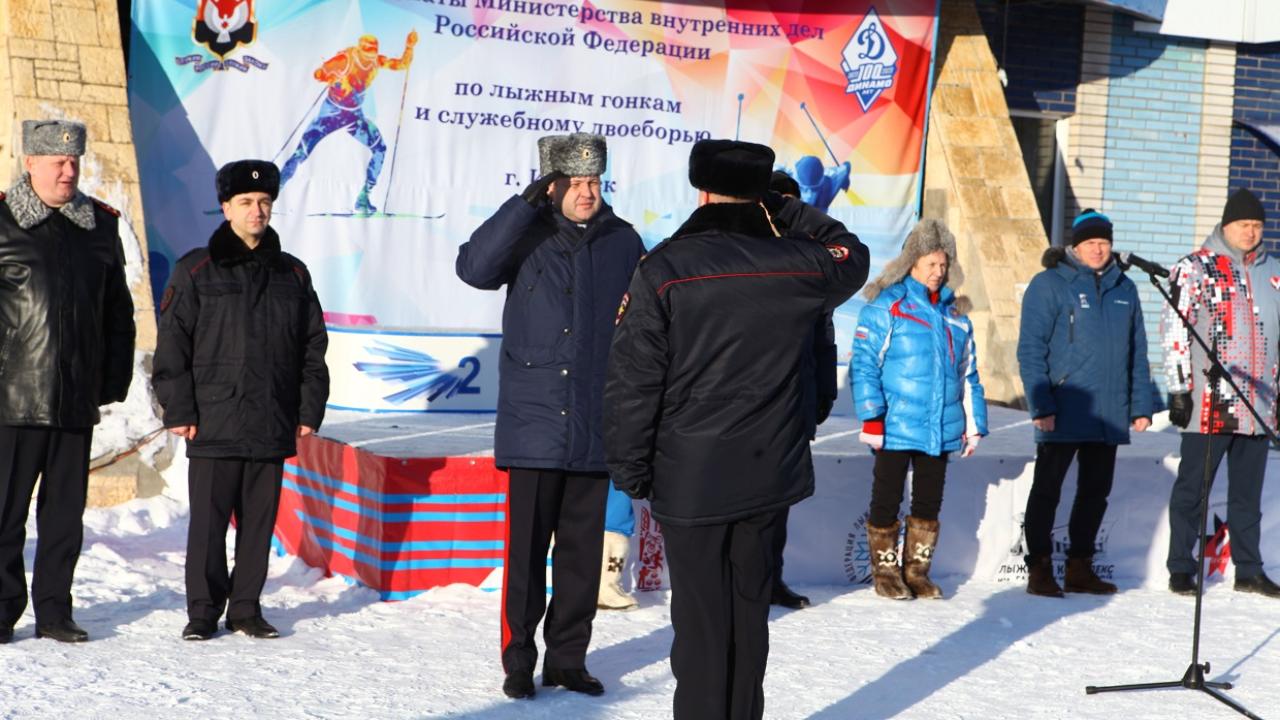 В Удмуртии состоялось открытие Чемпионатов МВД России по лыжным гонкам и служебному двоеборью